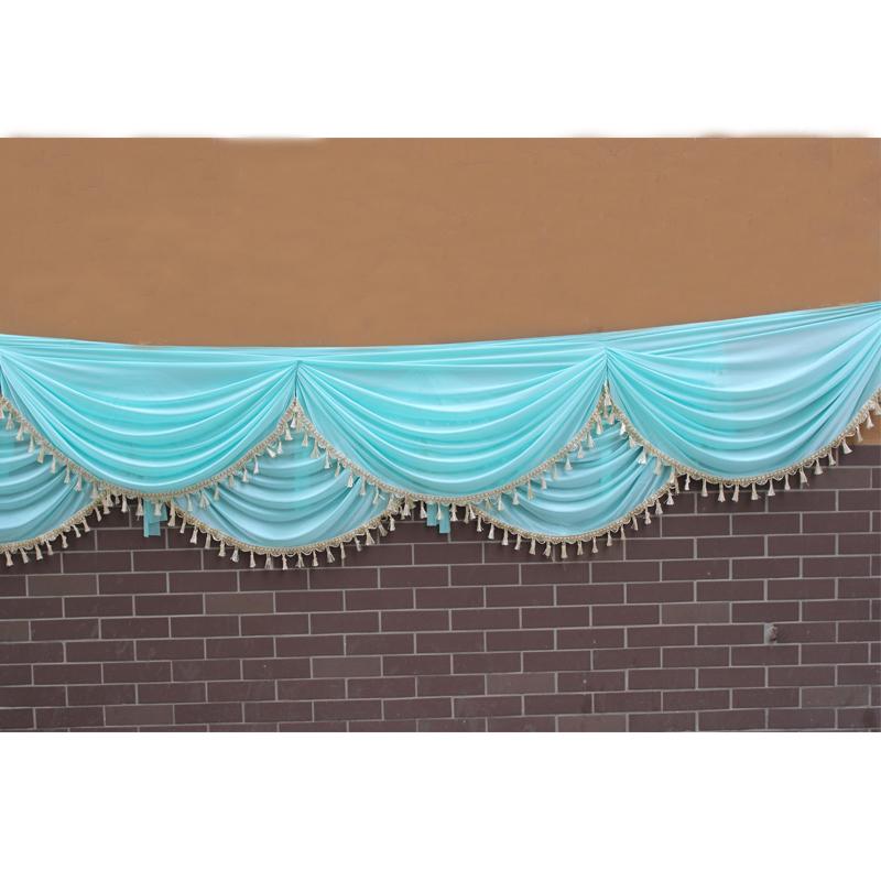 

3/6 м свадебный фон занавес гирлянда ледяной шелковый ткань для вечеринки балдахин драпировка панель юбки для стола вечеринка банкетный фон декор 3M