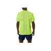 Asics Metarun Short Sleeve Running T-Shirt Cool Comfortable Lightweight Breathable Men Tops Yellow 2011C986-750