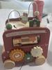 Baby Wooden Montessori Toys Mushroom Building Blocks Puzzle Toys Baby Wooden Musical Instrument Early Education Toys Child Gift