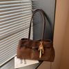 Premium Sense Large Capacity Underarm Tote Bag Women's Autumn and Winter New Retro Versatile Commuter Bag Shoulder Bag