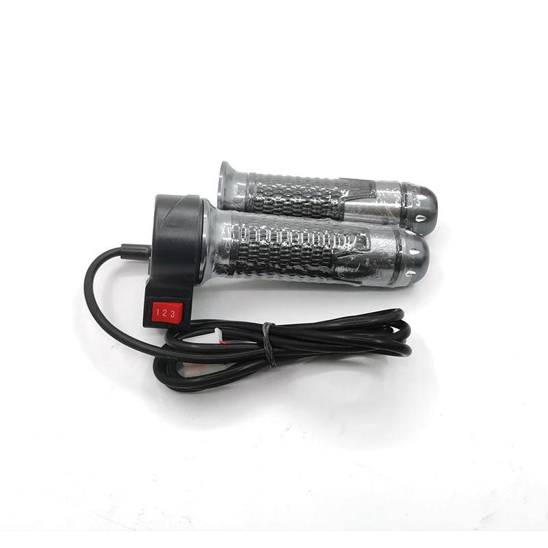 12V-72V Universelle Lenkergriffe Dreistufiger Drehgriff Gaspedal für Citycoco Elektroroller Fahrrad Zubehör