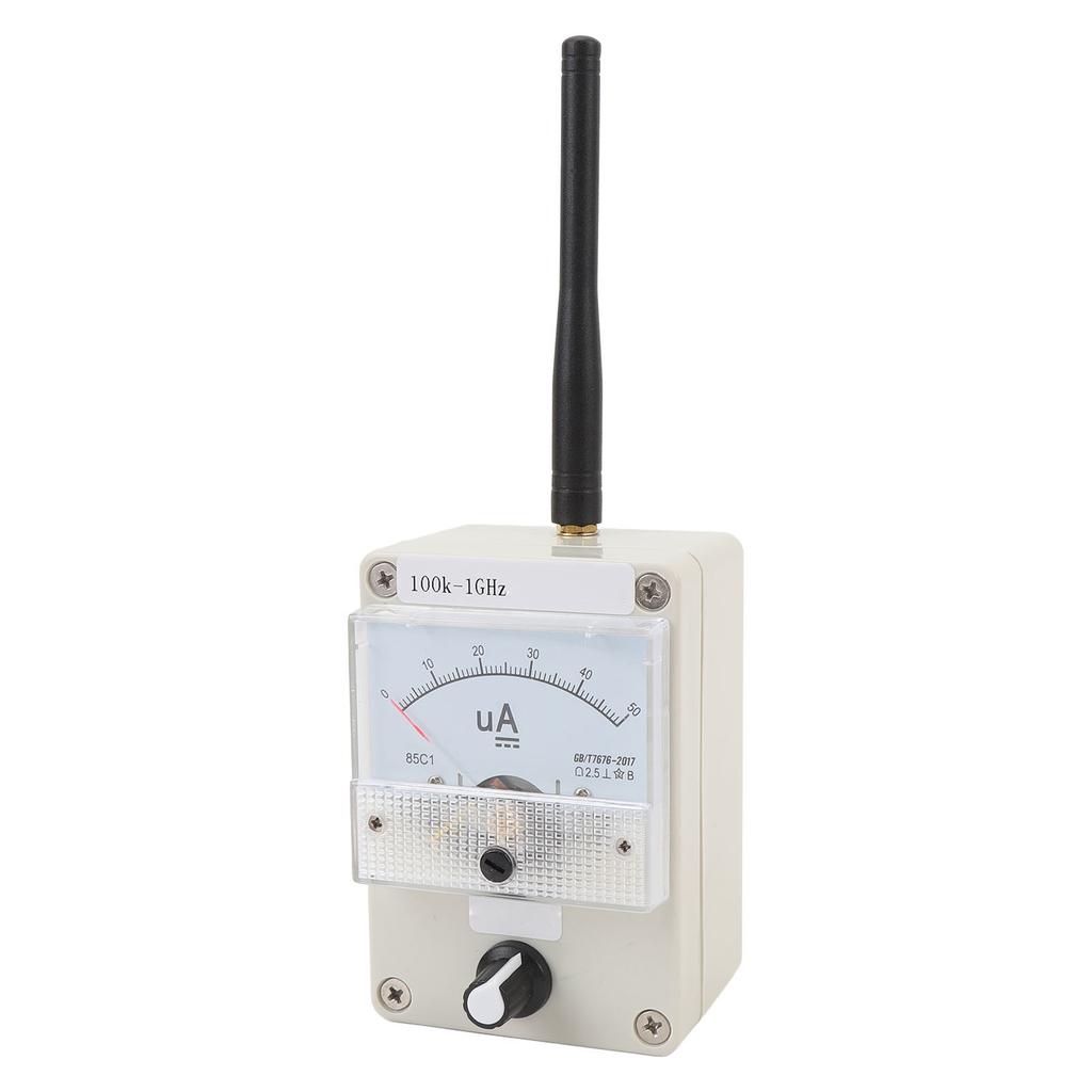 Field Strength Meter with Antennae 100KHz to 1GHz Broadband Portable Field Strength Test Meter for