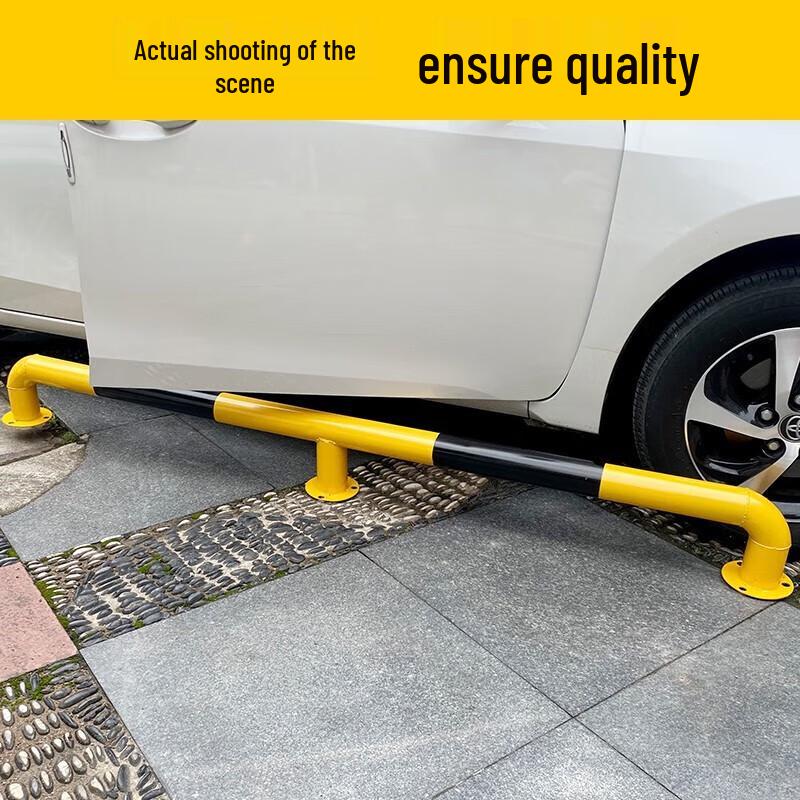 Thickened Steel Pipe Parking Barrier