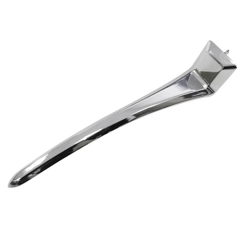 A90Q-Motorcycle Nacelle Spear Top Headlight Cover Trim Fit For  Road King FLHR electroplated silver