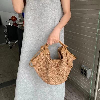 Women's Straw Bag Woven Shoulder Messenger Bag Beach Holiday