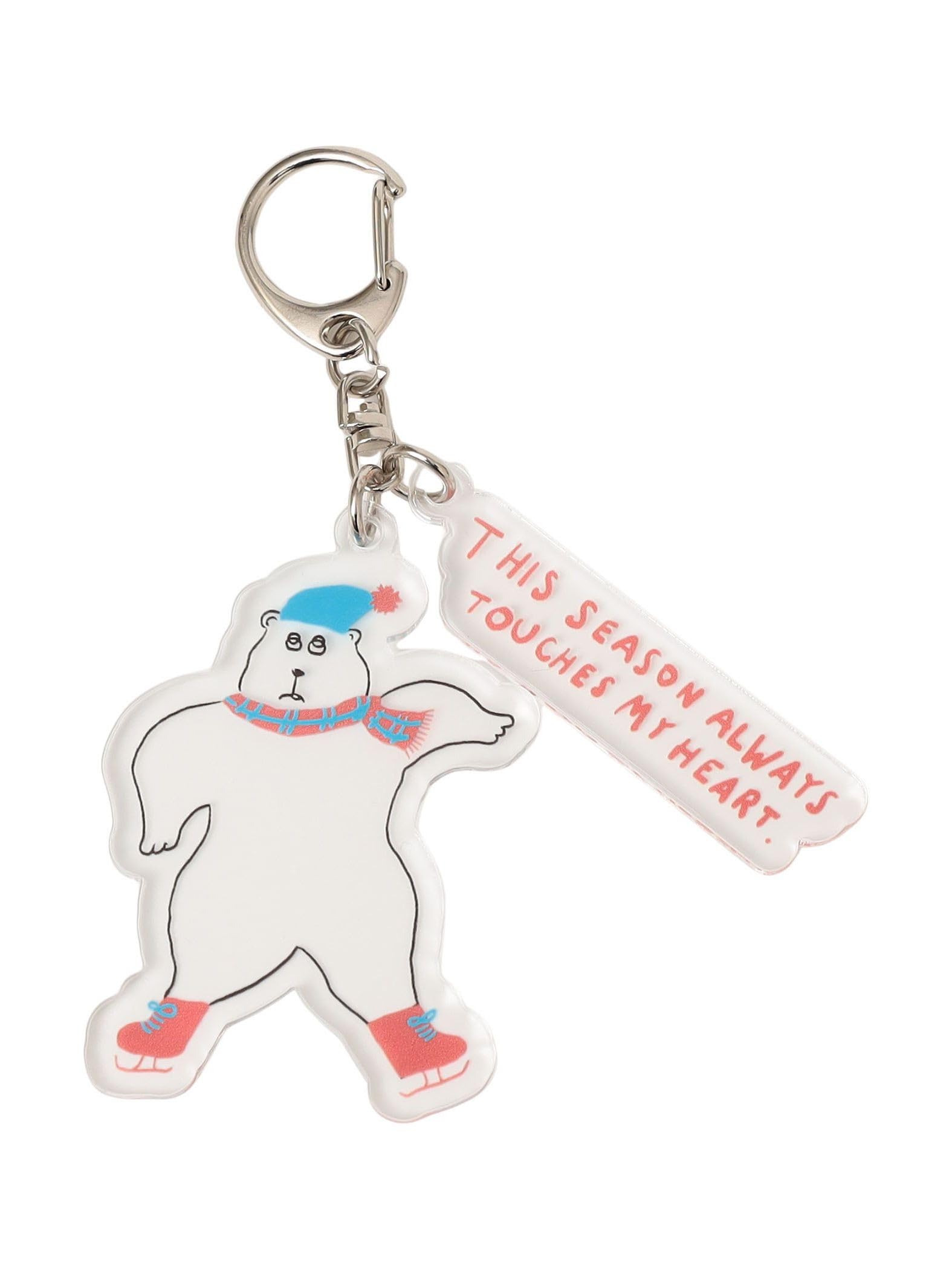 for Shiomi Wada x Keychain 310970008 Red One Size [Ships Women] SHIPS