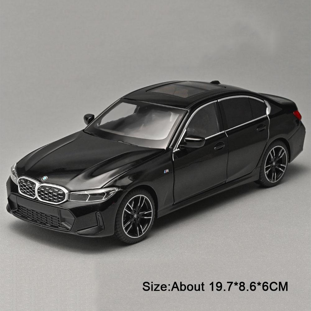 1:24 Scale 325LI X5 Model Car Toy Music Light Shock Absorption High Simulation Cars Models Alloy Diecast Toys for Kids Gifts