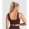 Gymshark Corset Seamless Sports Bra Heritage Brown B9a7p Ncnz