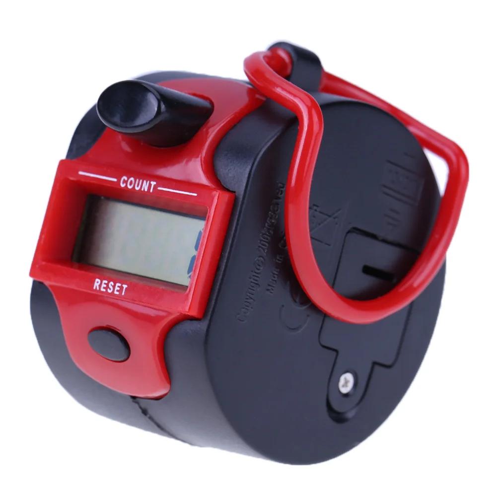5 Digit Number Soccer Golf Counter LCD Display 1.5V Tally Counter Clicker Training Aids Portable with Finger Ring