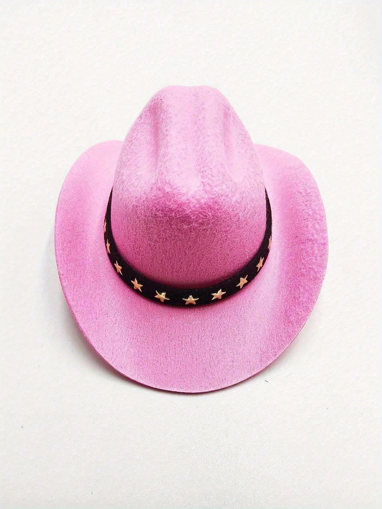 

1 шт. Ковбойская шляпа для питомца, Аксессуар для кошек и собак, Солнцезащитная шляпа в западном стиле для активного отдыха, праздников и фотосессий M