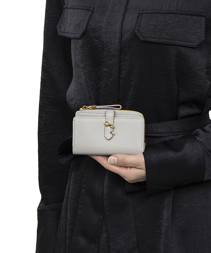 on Key Case Ruban Beige [Lanvin Blue]