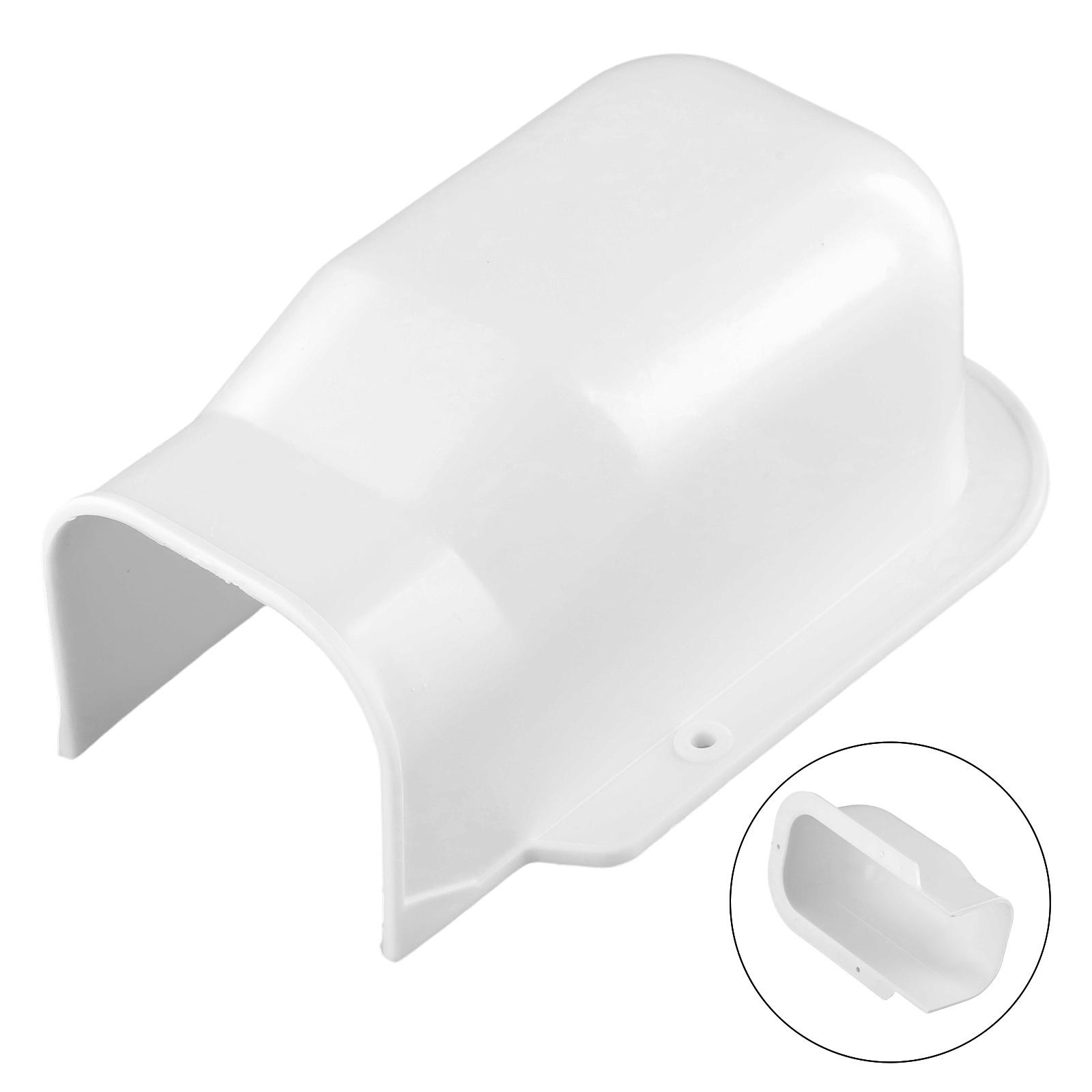 

Connection Lines Cover PVC Wall Cap 135°Flat Elbow