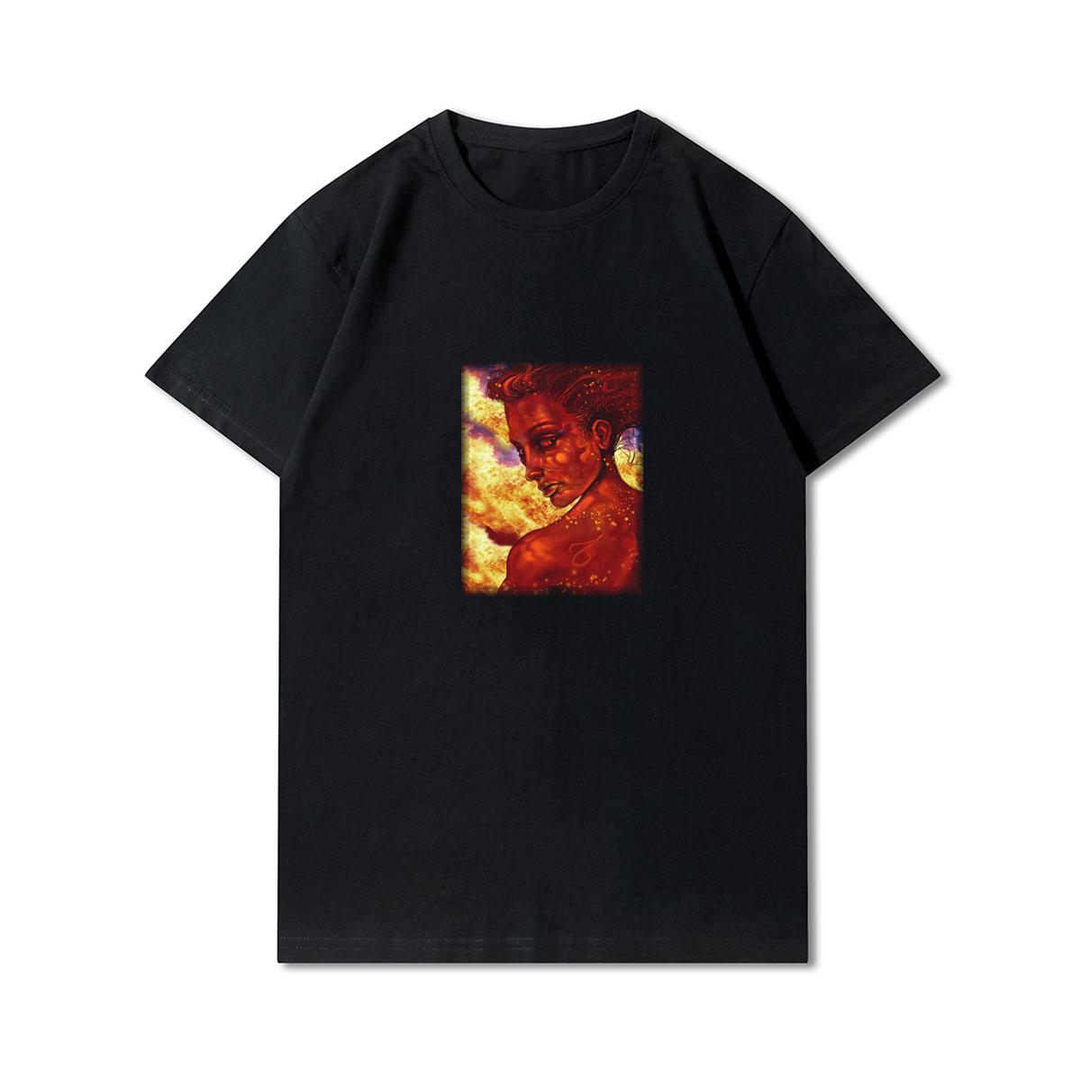 Летние футболки с рисунком аниме 100 для женщин — фото 51