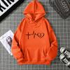 Winter Women's Hoodie High Street Unisex Style Double Pockets Sweatshirts Outerwear Women's Clothing