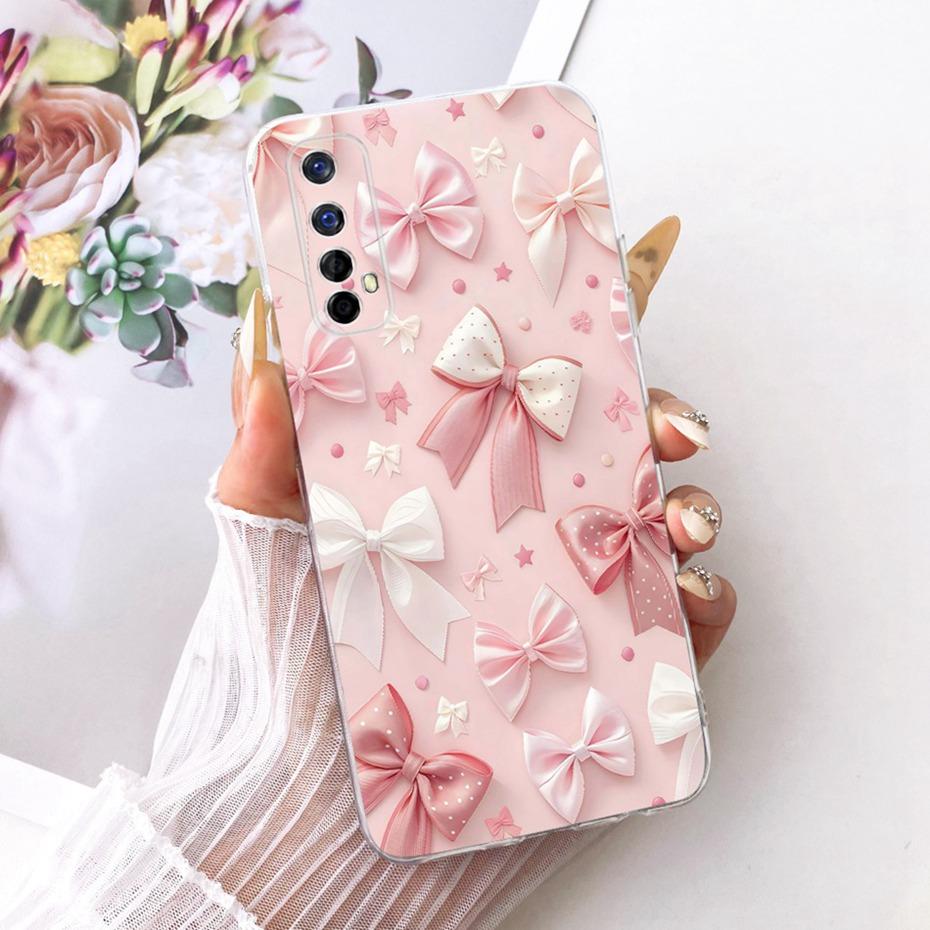 Cute Printing Phone Case For Realme 7 7Pro Soft Silicone TPU Cases For Realme 7 Pro Realme7 Global RMX2155 Covers Bumpers