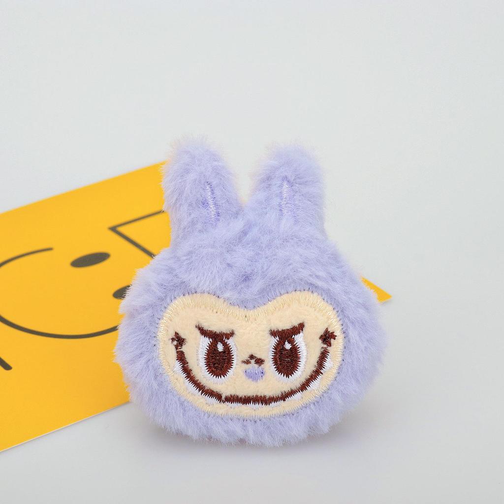LABUBU Cute Rabbit Cartoon Brooch - Plush DIY Jewelry Accessory