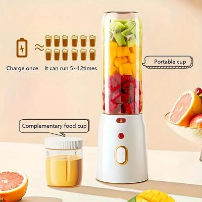 1pc  Portable Fruit and Vegetable Juicer-ideal Milkshake Making Tool for Children-compact Mini Juicer