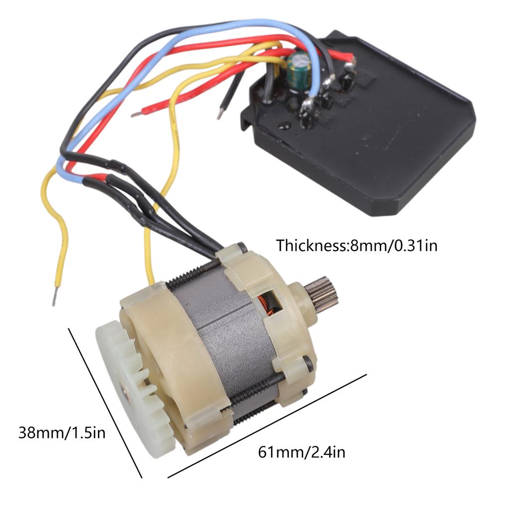 Direct Current Motor 8.2mm 14 Teeth Gear Motor 21V 28000RPM Electric Saw Motor for Mini Saw Reciprocating Saw
