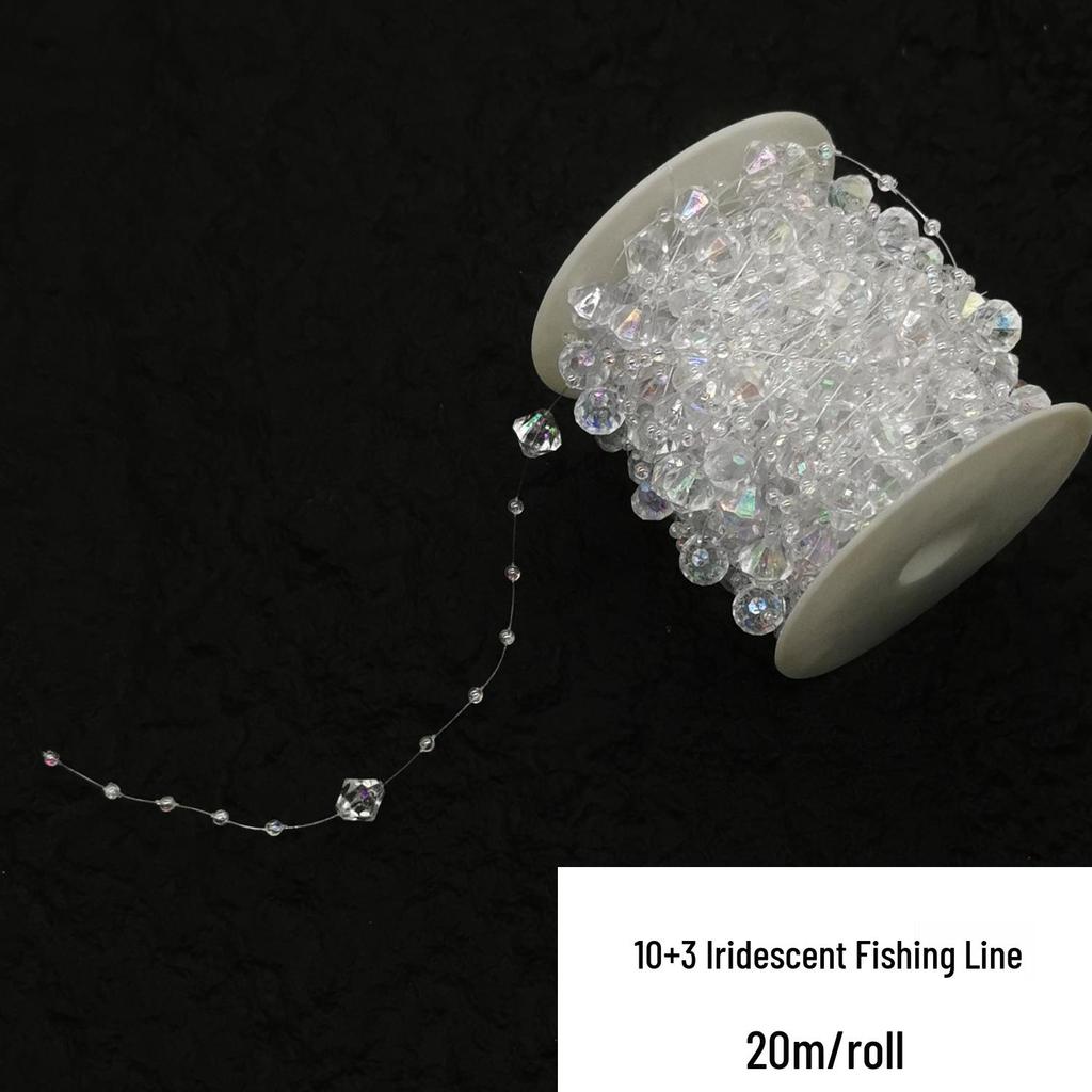 Double-Line Pearl Sunflower Snowflake Beads DIY Decoration