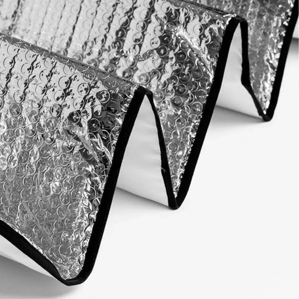 Cartoon Car Sunshade: Windshield Sun Protection & Heat Insulation