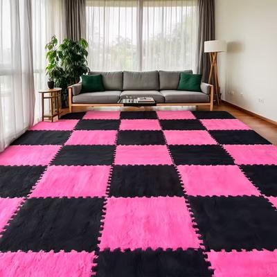 Foam Puzzle Mat Interlocking Floor Mats Soft Carpet Baby Play Rug Large Area Baby Kids Room Home Gym Decor Exercise Tatami Pad
