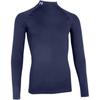 Logo Long Sleeve High Neck Pullover T-Shirt Men Tops 1289559-410