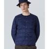 Crew Neck Button Inner Down Jacket Men's (TAION-104)