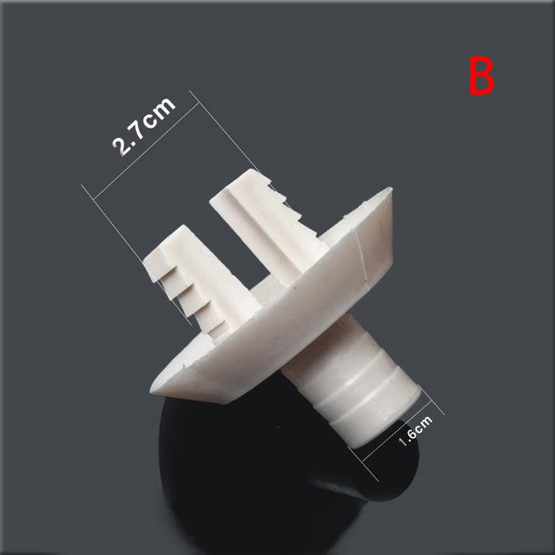 Air Conditioner Ac External Unit Drain Hose Connector Elbow Fitting With Rubber Ring