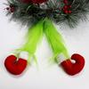 Holiday Christmas Tree Decorations Green Fur Monster Arms Home Decor Christmas Atmosphere Greenwich Doll Parties Fun Arms