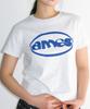 AMES-WORLDWIDE Ames Circle Logo Symbol Tee Light Gray
