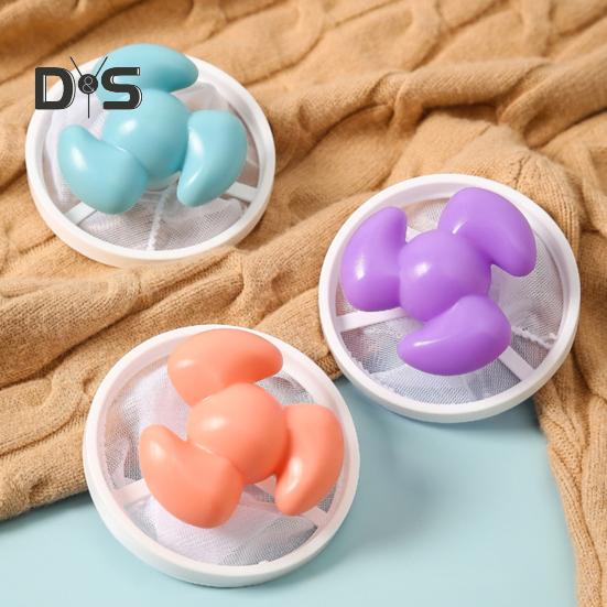 1/3Pcs Wool Sticker Filter Bag Washing Machine Prevent Clogging Easy To Use Reusable Mesh Drain Pipe Cleaner