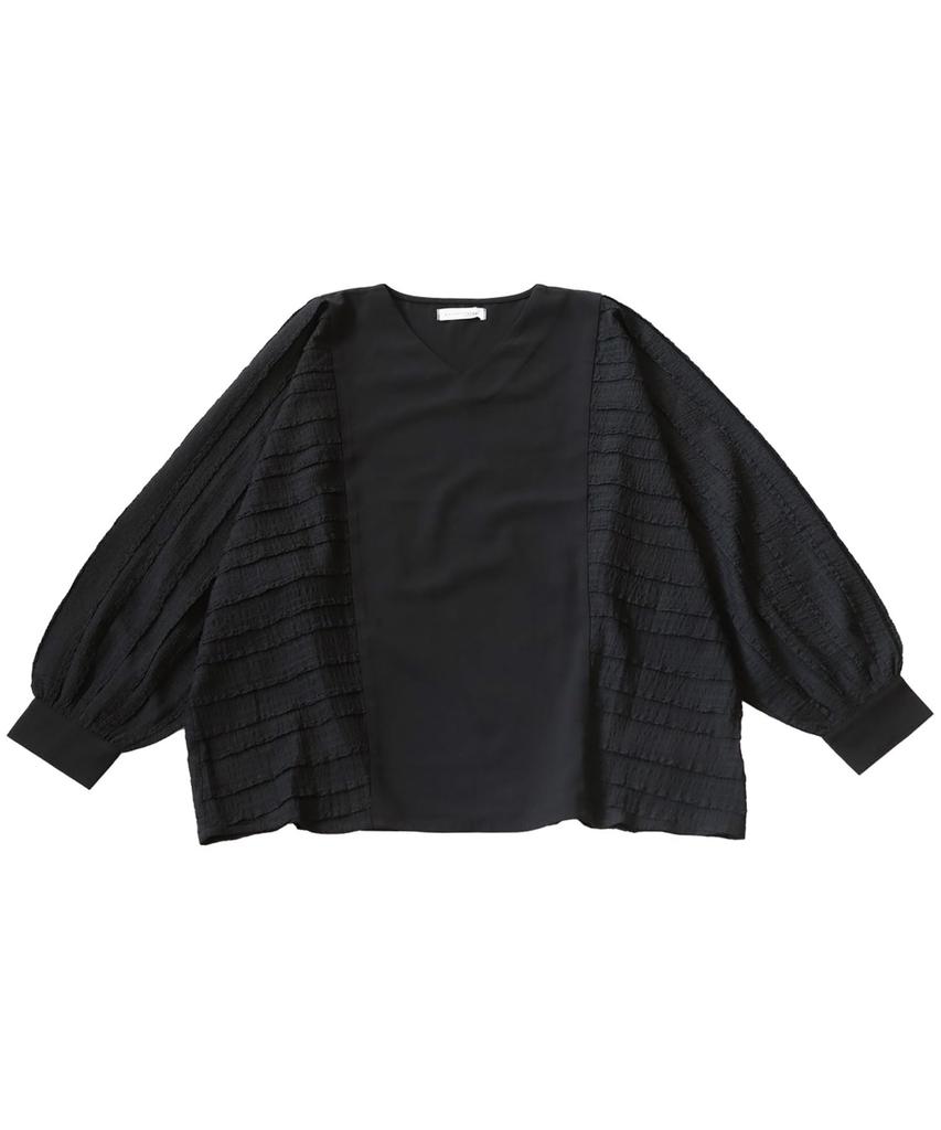 antiqua Dolman Lace Long Plus Size Black Women's Top, Sleeve, PK-01077, (L-XXL), 05,