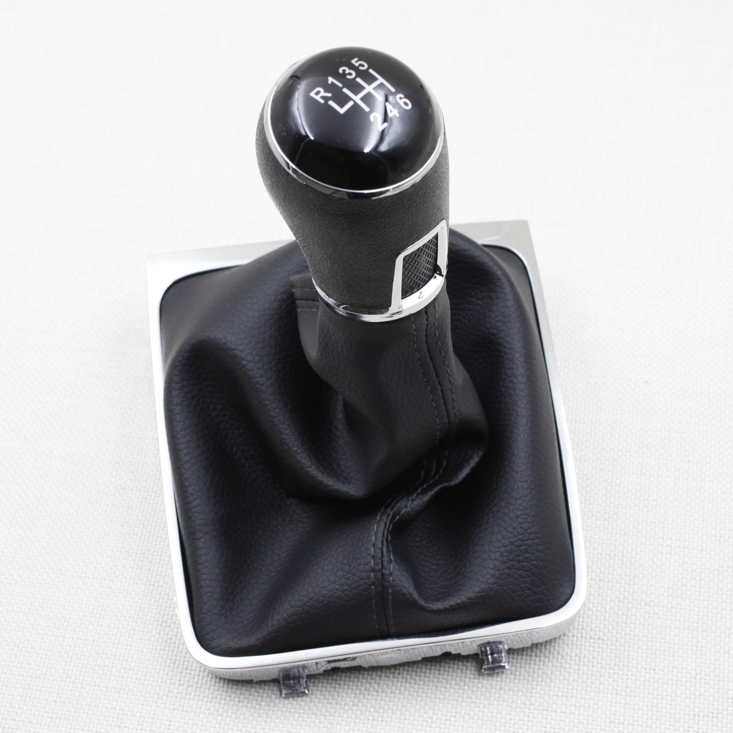 

Для Volkswagen VW Passat B7 2011 2012 2013 2014 2015 новая 5/6-скоростная автомобильная ручка переключения передач с черными кожаными ботинками 6 Speed Gaiter Boot