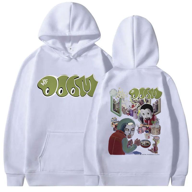 Impressive rapper Mf Doom MM FOOD printed men's hoodie High-quality Fashion hoodie Casual comfortable men's hoodie
