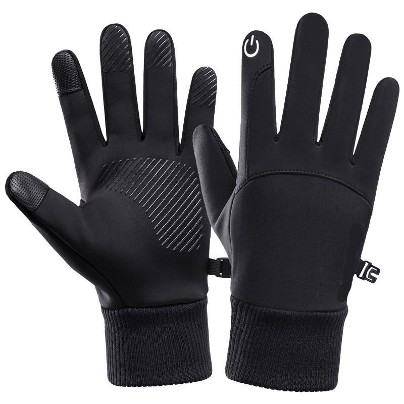 Unisex Winter Warm Fleece Lined Touchscreen Gloves Anti-Slip Windproof Cycling Hiking Skiing Outdoor Use