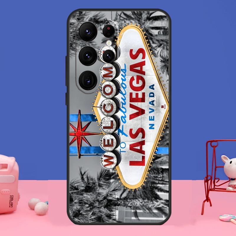 Las Vegas Casino Poker Hülle für Samsung Galaxy S24 Ultra S23 S22 S21 S20 FE Note 20 S8 S9 S10 Note 10 Plus Hülle