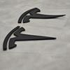 3Pcs ABS Car Front Hood Emblem Rear Trunk Badge Steering Wheel Cover Sticker For Tesla Model 3 Model Y Decals Accessories