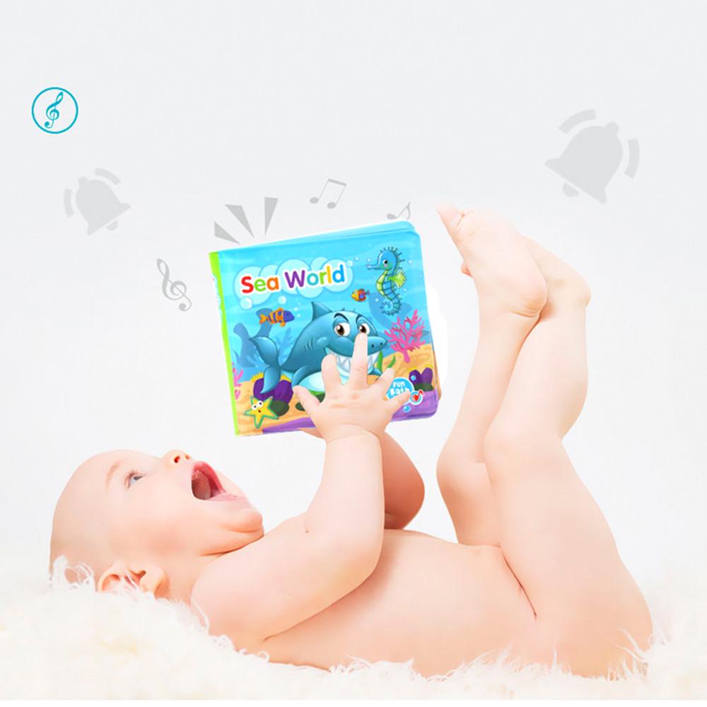 Bath Books Baby Education Toy Intelligence Development EVA Floating Cognize Book