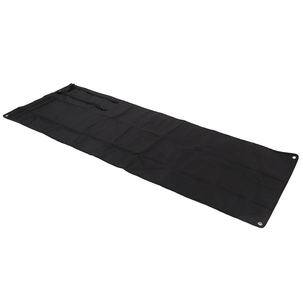 Outdoor Shooting Mat Roll Up Shooting Pad for Field Training Camping Double Sided Water Repellent Black