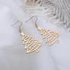 Cross-Border European & American Creative Christmas Tree Stud Earrings - Versatile, Fashionable Design