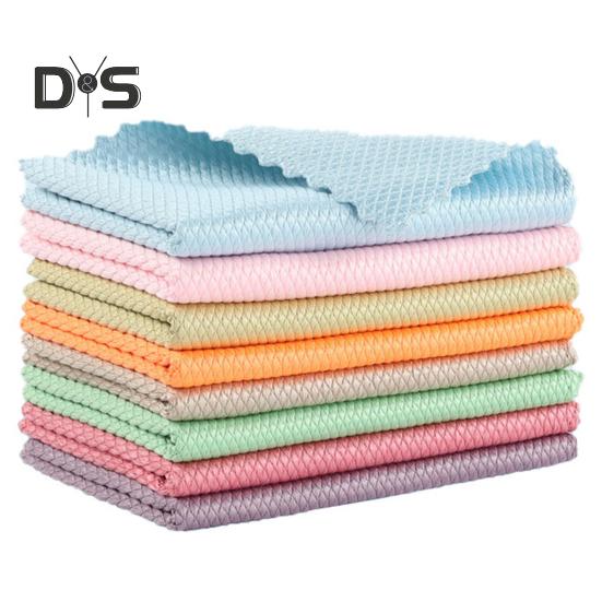 

5/10 шт., ткань для чистки рыбьей чешуи, тряпка из сверхтонкого волокна, безворсовая ткань с высокой впитывающей способностью, полировальная ткань для влажного и сухого использования, адсорбционная тряпка 5pcs