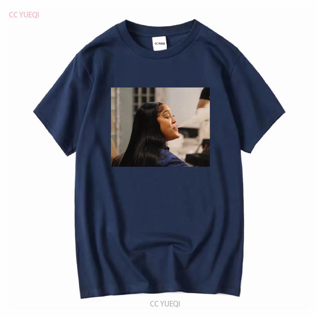 Baddies East Natalie Nunn T Shirt Zeus on Sizing long or short sleeves vintage Washed Slightly homme Breathable Stretched