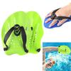 2pcs Swimmer Silicones Hand Paddles Webbed Swim Gloves Manacle Flippers for Underwater Maneuverability