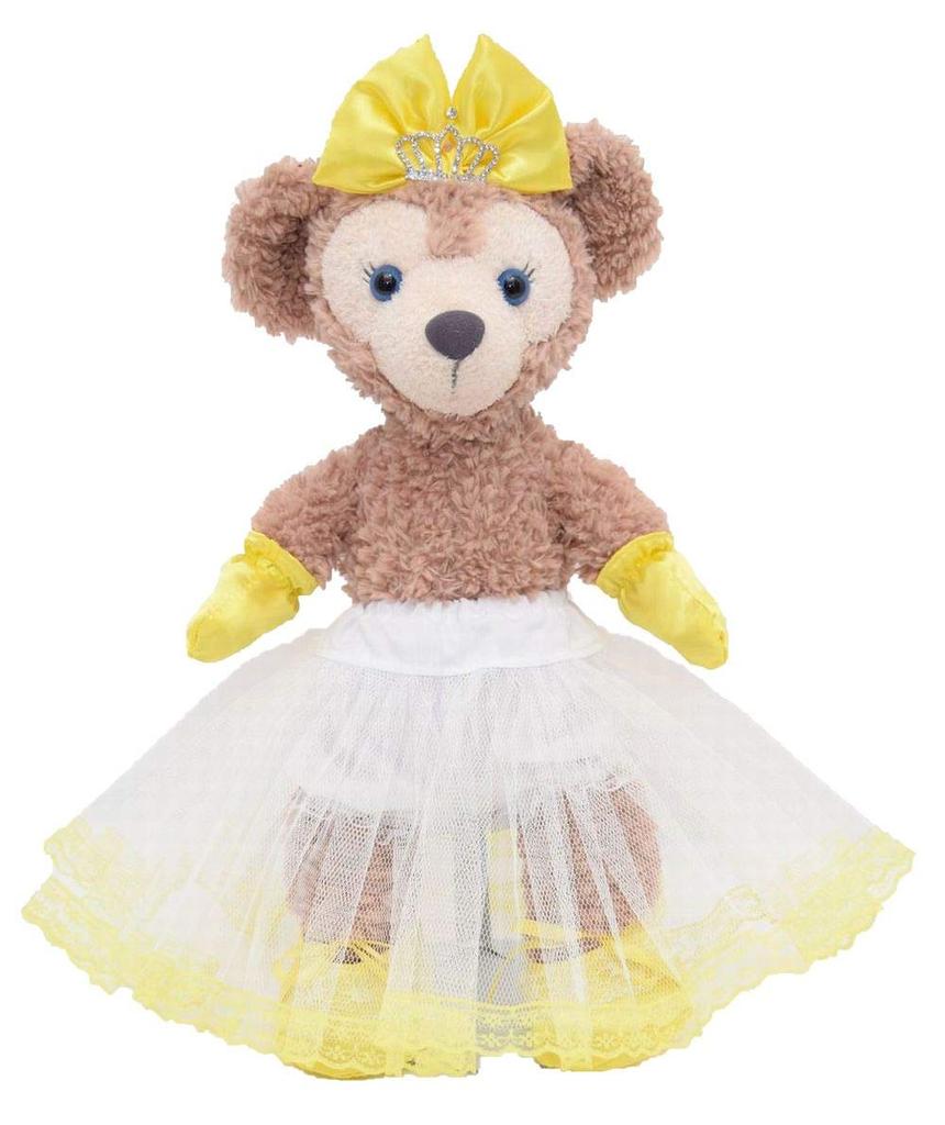 Teddy Bear Mail Order Alice ShellieMay Costume Beauty and the Beast Belle Small Size Dress-Up (No Body) (Yellow Bell)