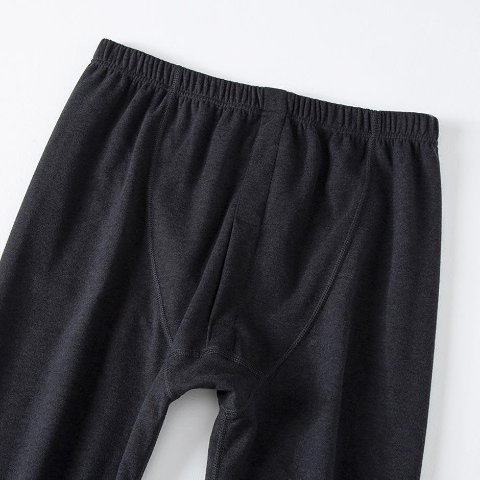 Fashion Large Size Men's Spring and Autumn Thermal Suit Winter Bottoming Autumn Clothes and Trousers Men's Home Thermal Underwear Set