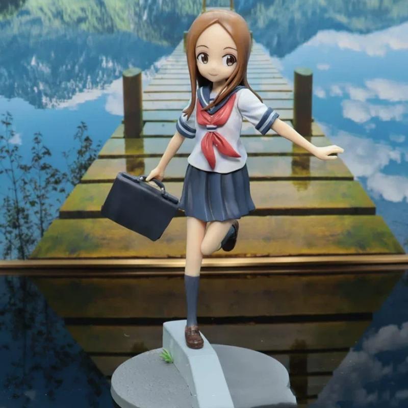 New Teasing Master Takagi-San Takagi On The Way Home Anime Girl Figure - 20Cm Model Statue, Collection Desktop Decoration