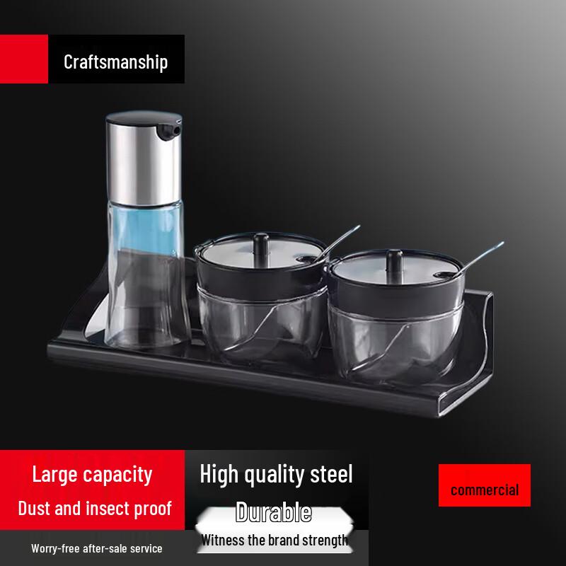 Yingbai Kommerzielles Glas-Gewürzspender-Set