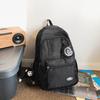 Japanese Trendy Brand Ins Backpack Versatile Casual Trendy Cool Men's Backpack Fashion Student Couple Large-capacity Schoolbag