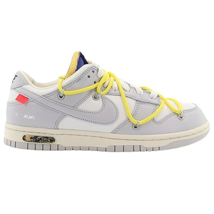 Off-White x Nike Dunk Low Lot 27 z 50 Buty Unisex Sail Neutral-Grey DM1602-120