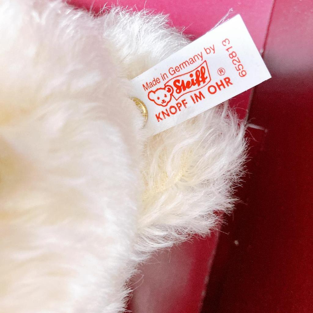 [USED] Steiff Hamleys Teddy Bear Charlotte with Certificate of Authenticity |1860|